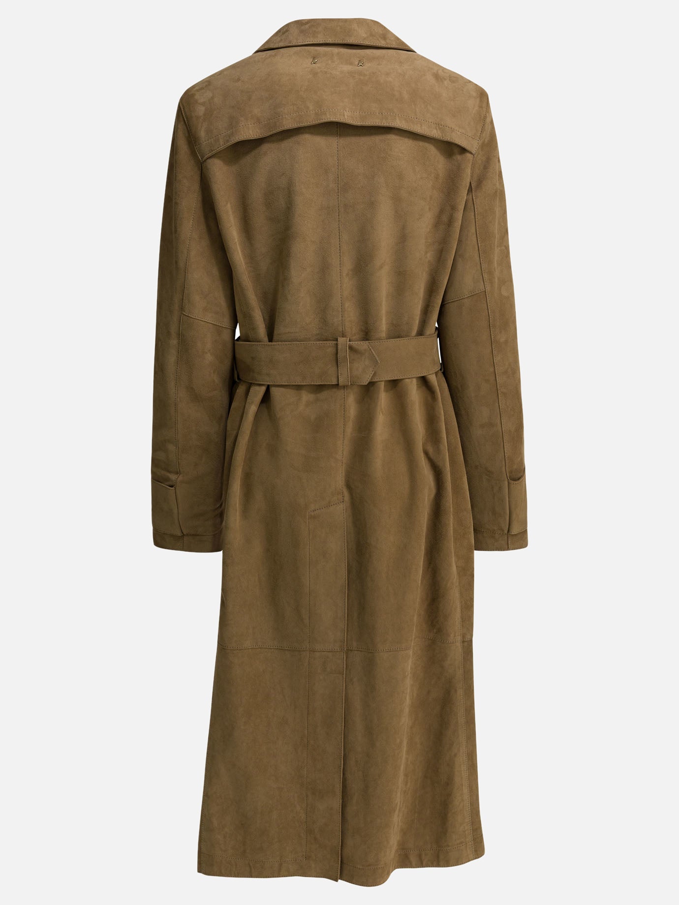 Raincoats & Trench coats Solid colour  Brown - Golden Goose Women | PDP | VIETTI Online Store | Zoom-Modal_2
