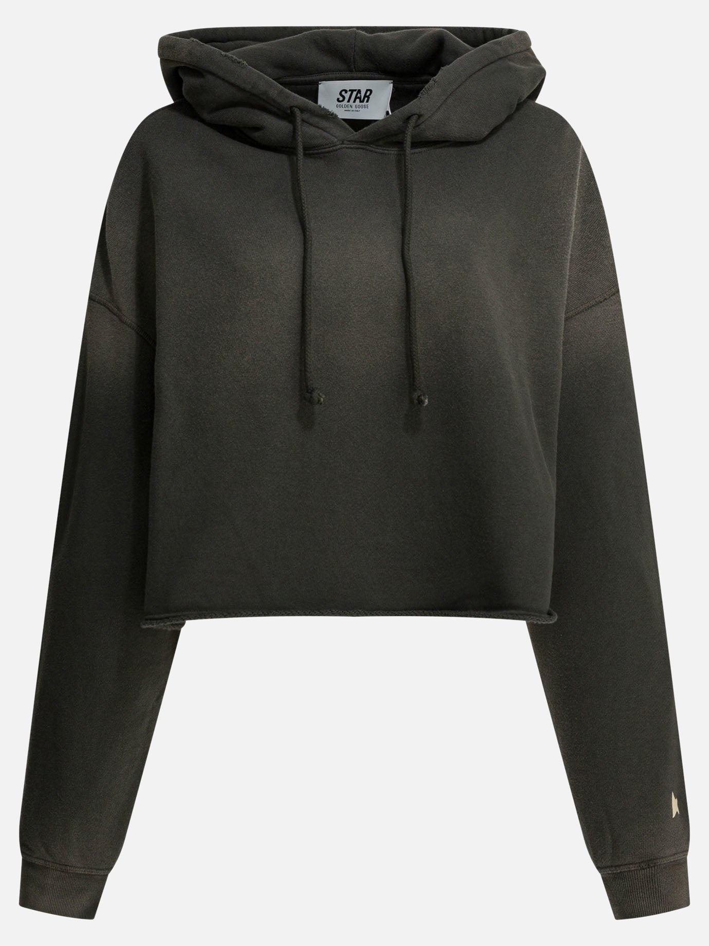 Felpe con cappuccio Solid colour  Grigio - Golden Goose Donna | PDP | VIETTI Online Store | thumbnail