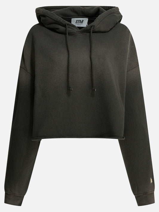 Felpe con cappuccio Solid colour  Grigio - Golden Goose Donna | VIETTI Online Store 
