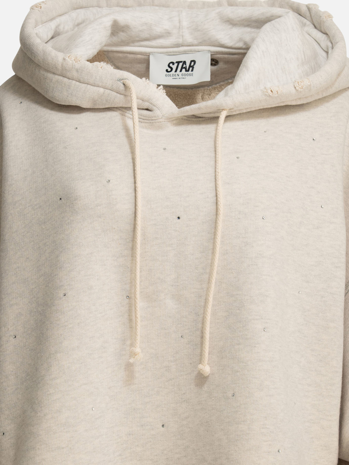 Golden Goose "Star/W'S" Hoodie Grey - VIETTI