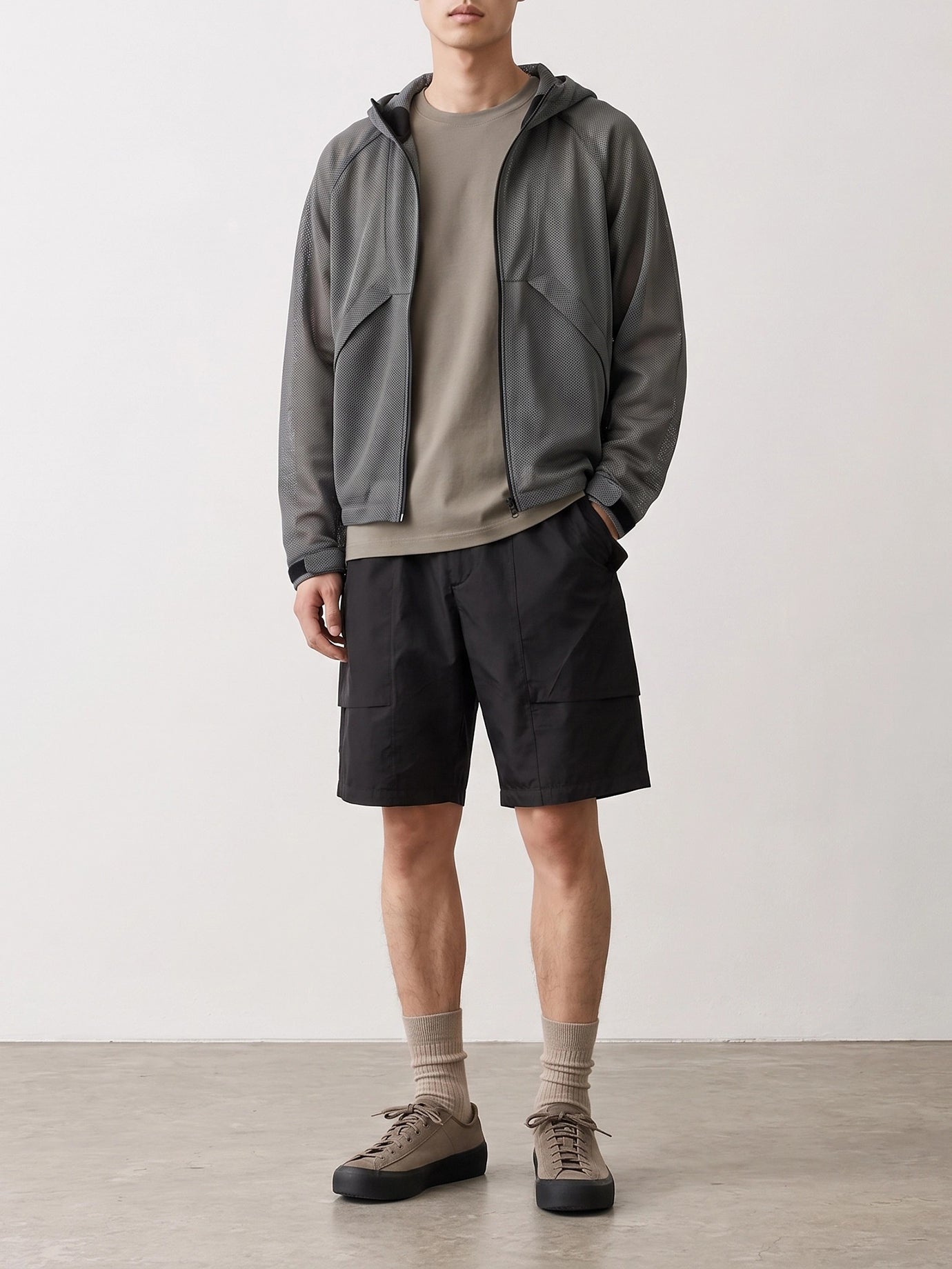 Quilted & Utility Jackets Solid colour  Black - Goldwin Men | PDP | VIETTI Online Store | thumbnail_2