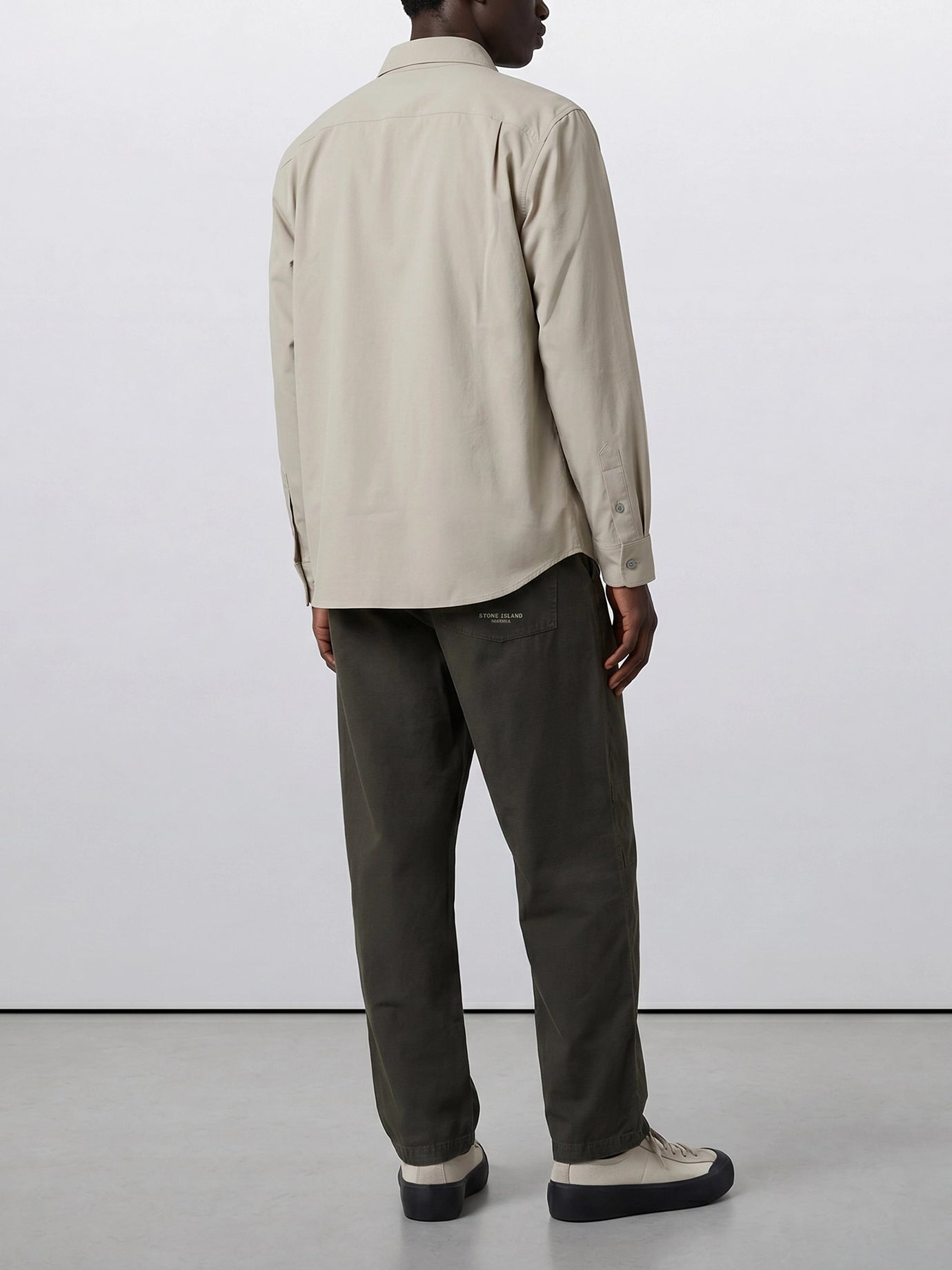 Casual shirts Solid colour  Beige - Goldwin Men | PDP | VIETTI Online Store | Zoom-Modal_3

