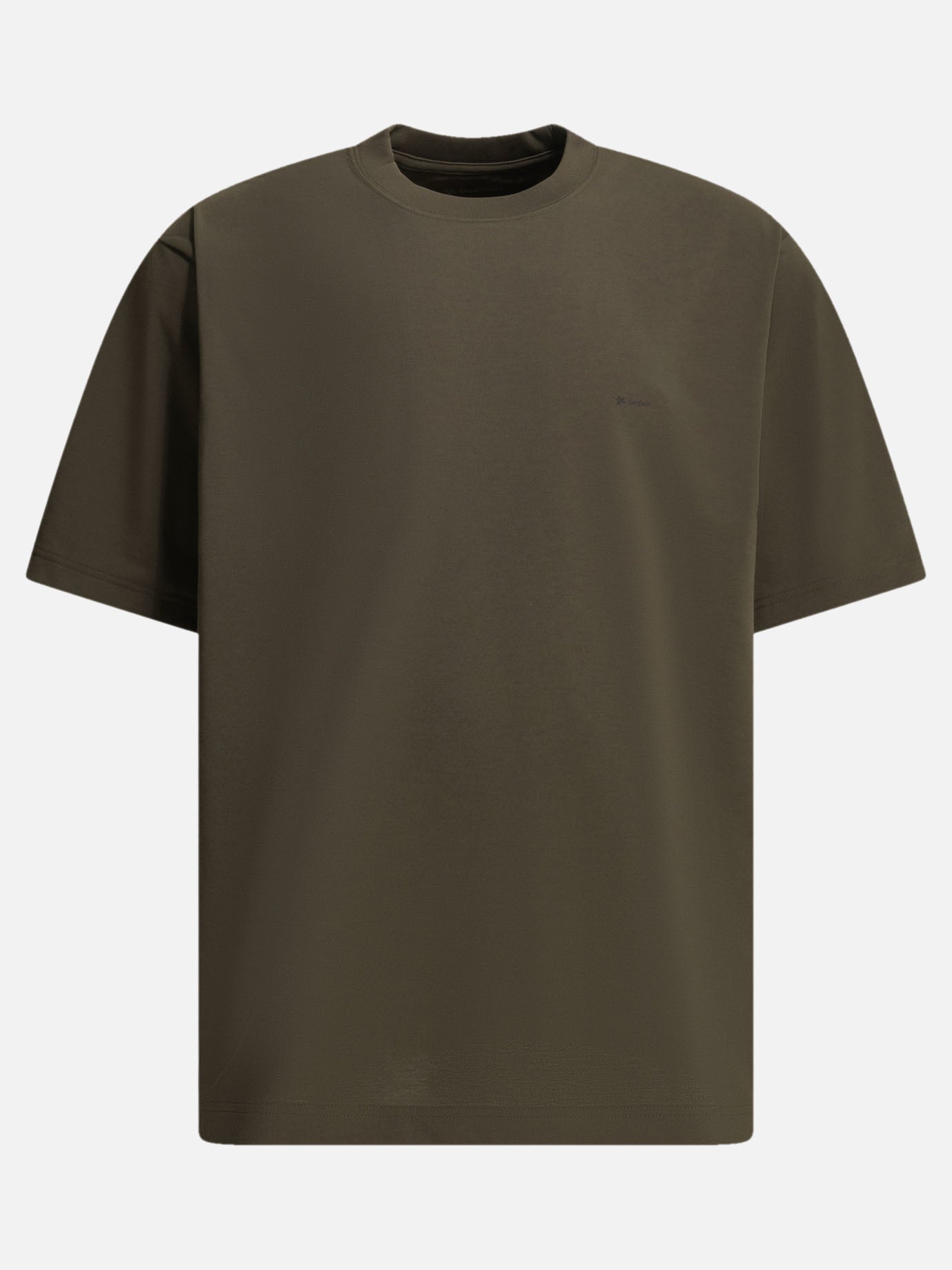 Crewneck t-shirts Logo  Brown - Goldwin Men | PDP | VIETTI Online Store | thumbnail