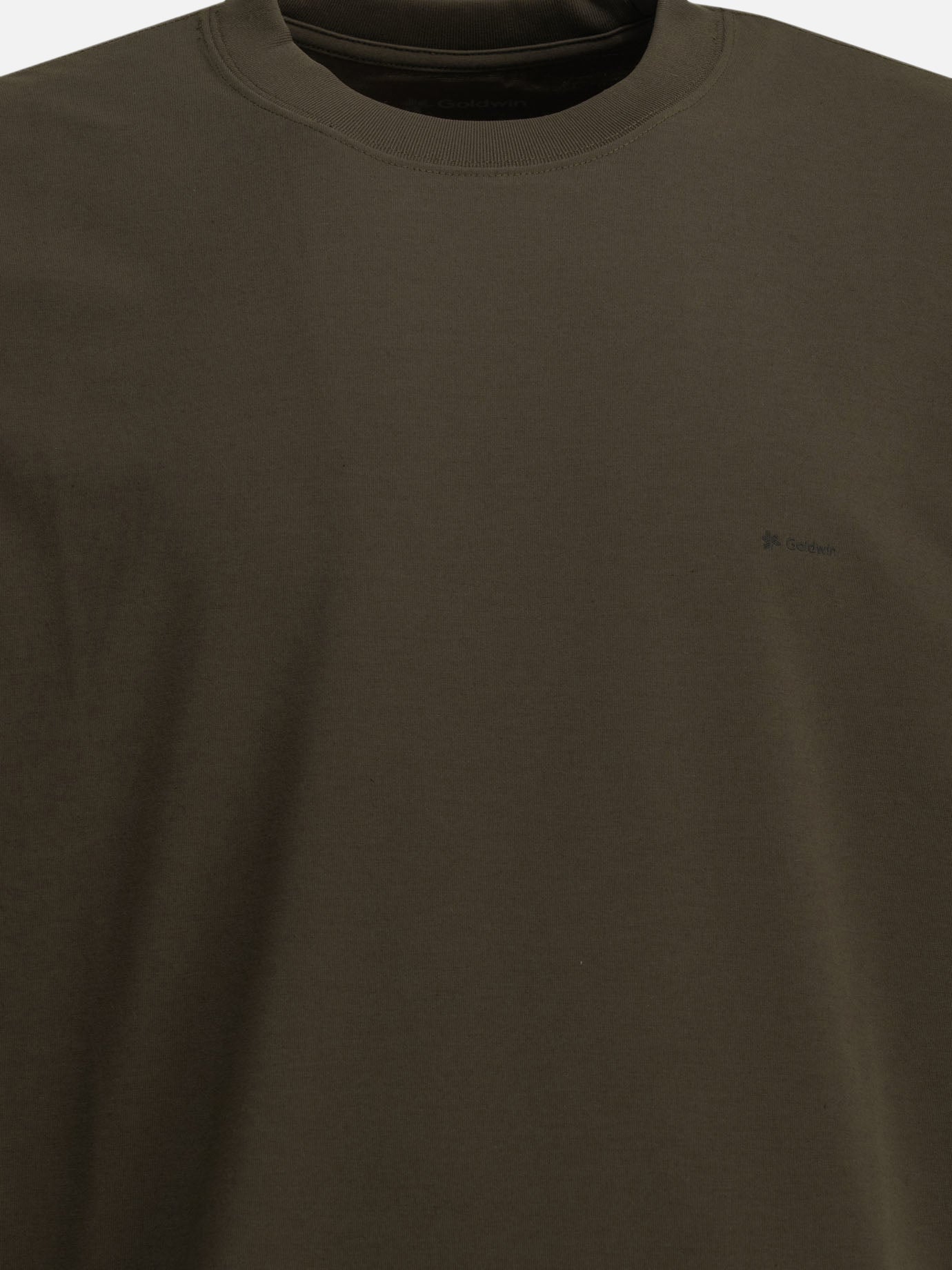 Crewneck t-shirts Logo  Brown - Goldwin Men | PDP | VIETTI Online Store | Zoom-Modal_3
