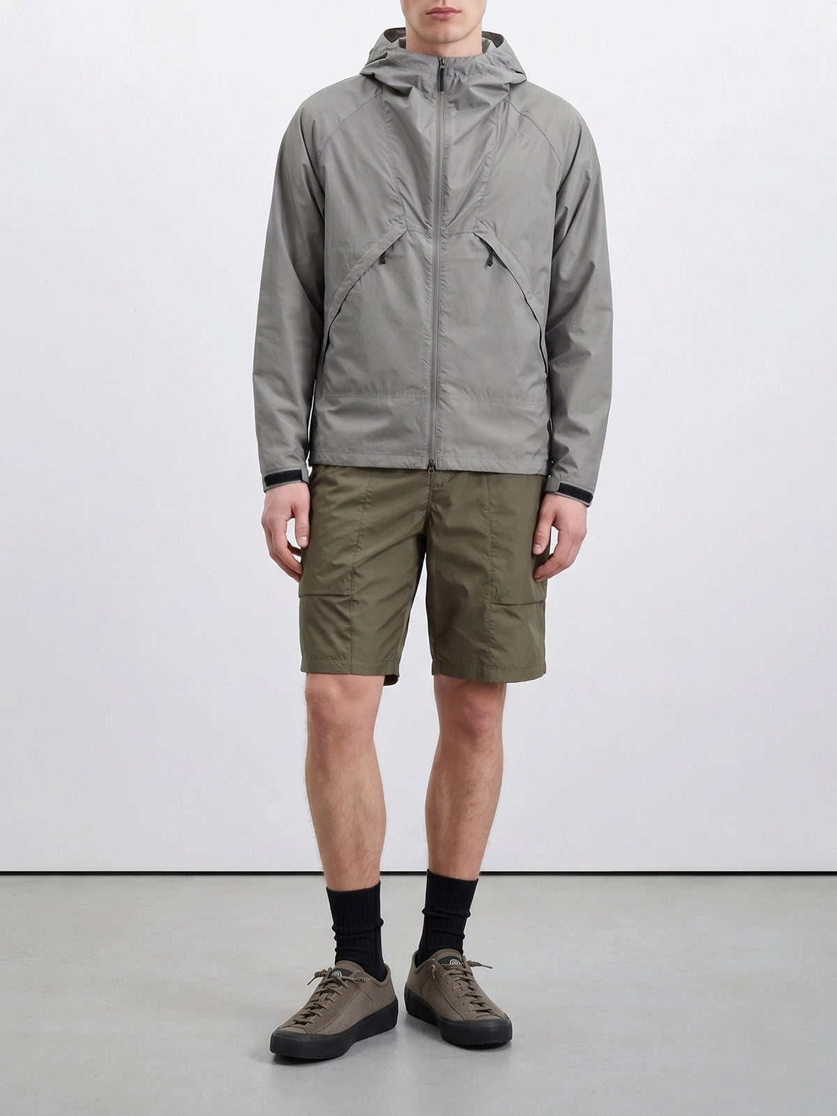 Goldwin "Rip-stop" technical shorts Brown - VIETTI