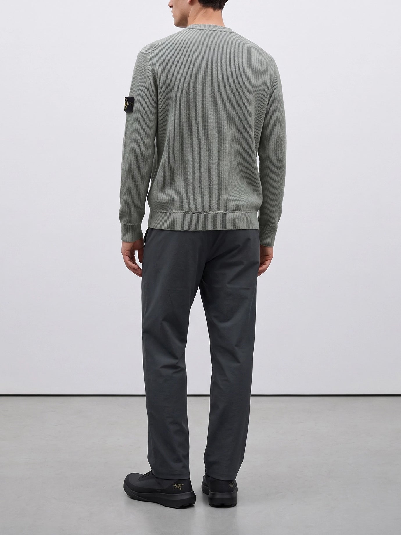 Leisure trousers Solid colour  Black - Goldwin Men | PDP | VIETTI Online Store | thumbnail_3