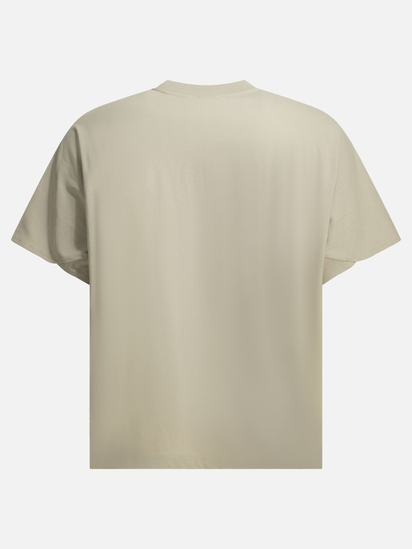 Crewneck t-shirts Solid colour  Beige - Goldwin Men | PDP | VIETTI Online Store | thumbnail_2