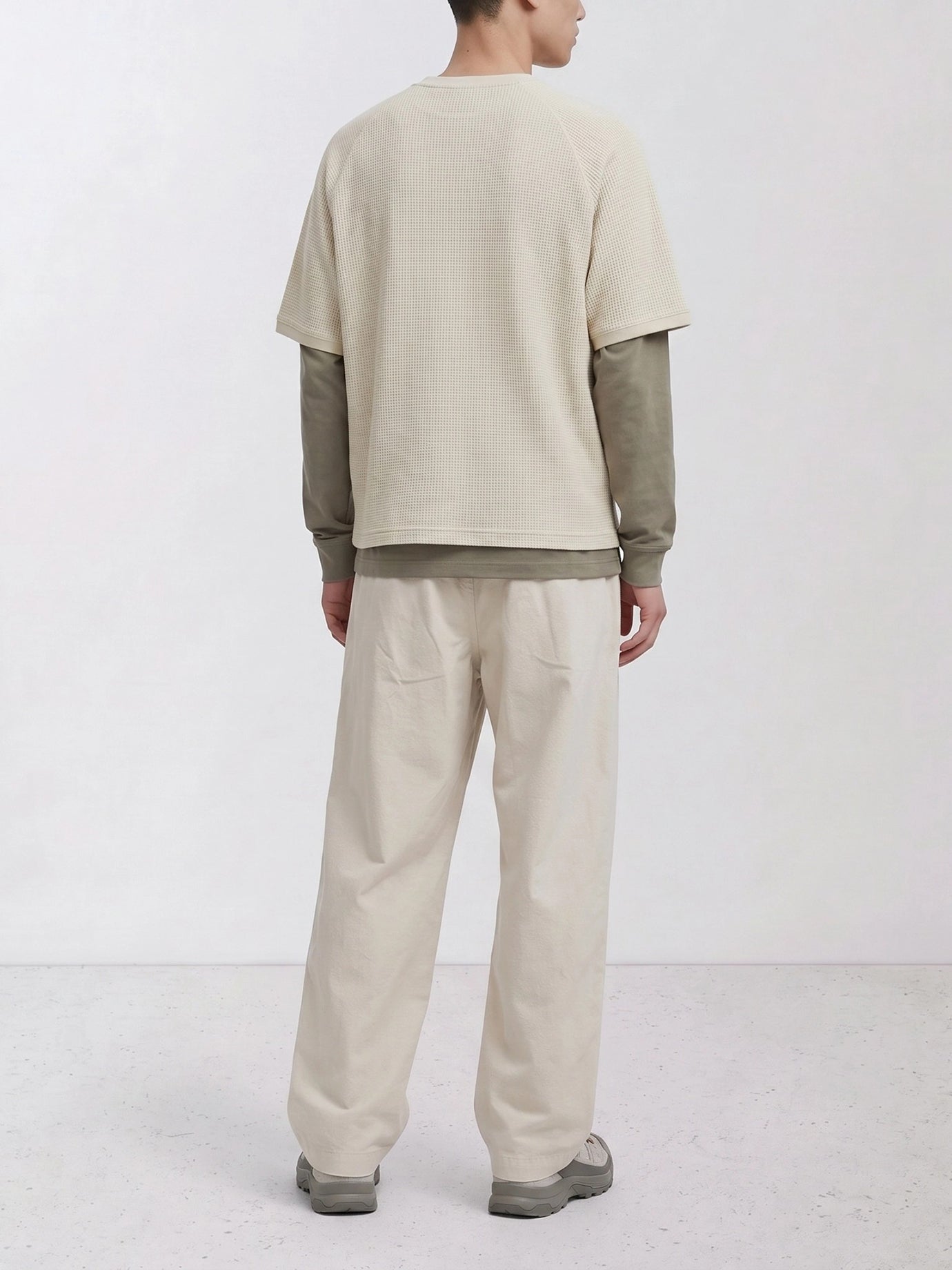 Sport trousers Solid colour  Beige - Goldwin Men | PDP | VIETTI Online Store | thumbnail_3