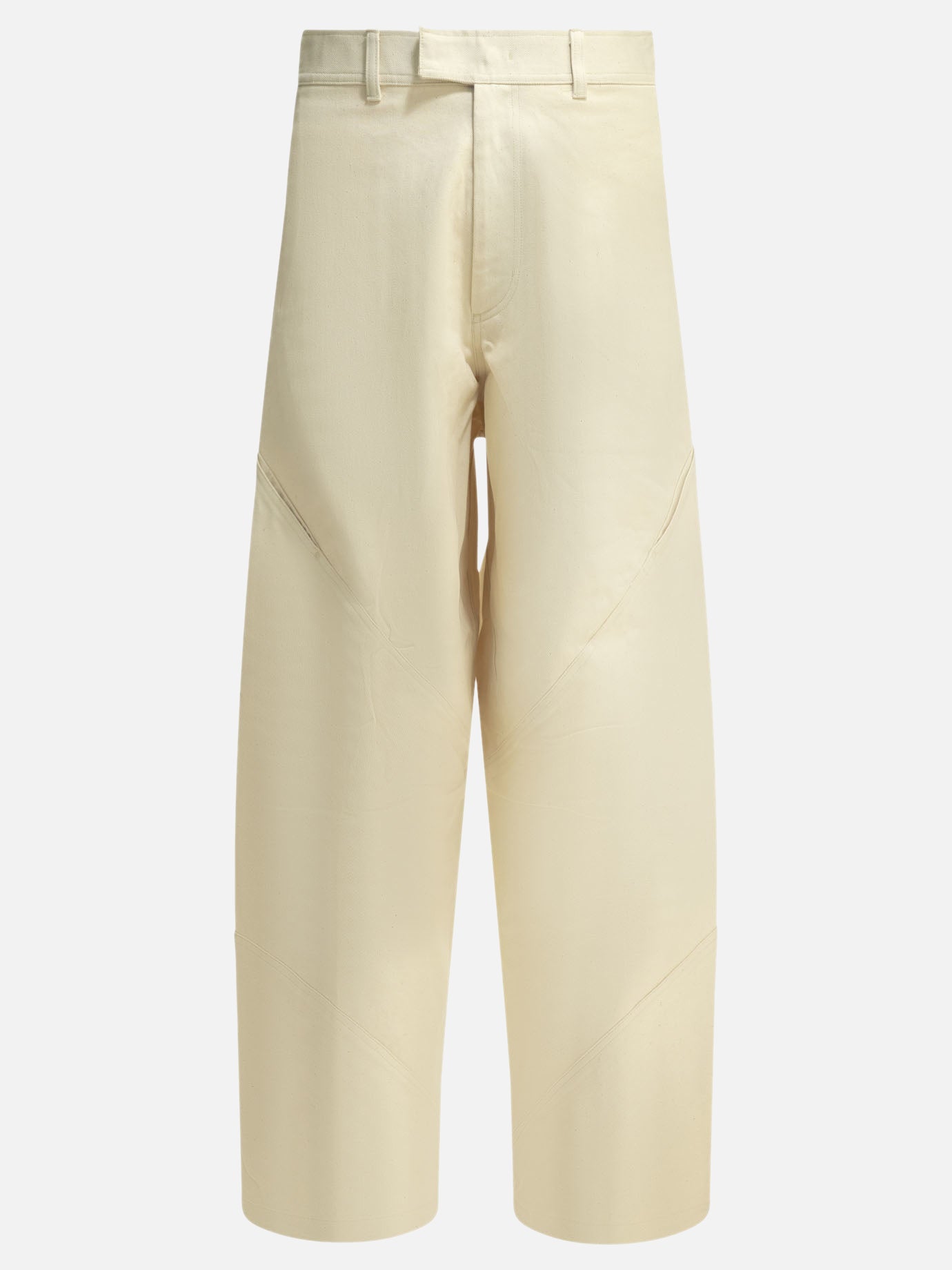 Wide-leg jeans Solid colour  White - Goldwin Men | PDP | VIETTI Online Store | thumbnail