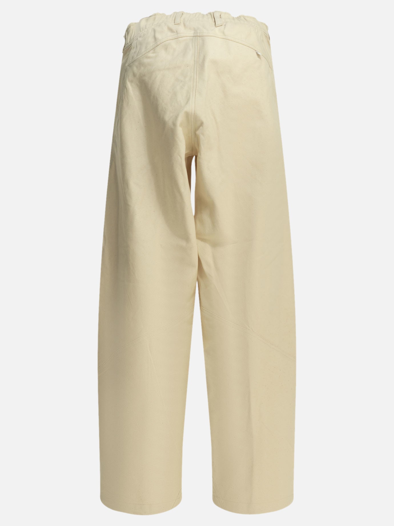 Wide-leg jeans Solid colour  White - Goldwin Men | PDP | VIETTI Online Store | Zoom-Modal_4
