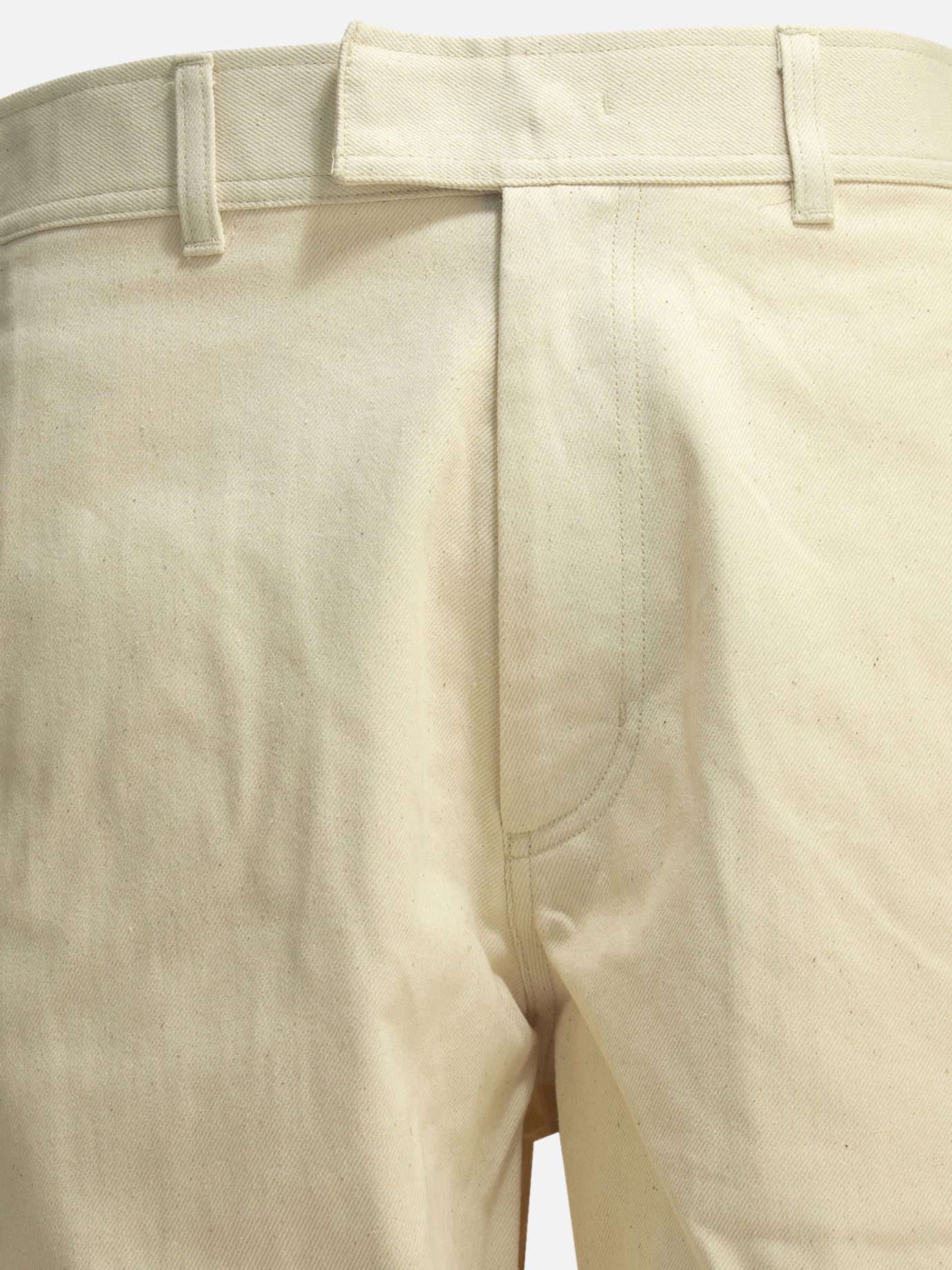 Wide-leg jeans Solid colour  White - Goldwin Men | PDP | VIETTI Online Store | Zoom-Modal_5
