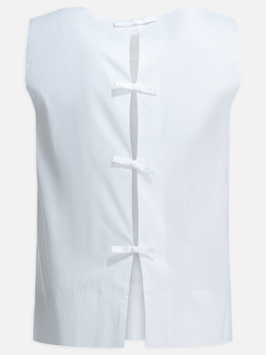 Blouses Solid colour  White - Herno Women | PLP | VIETTI Online Store | 2
