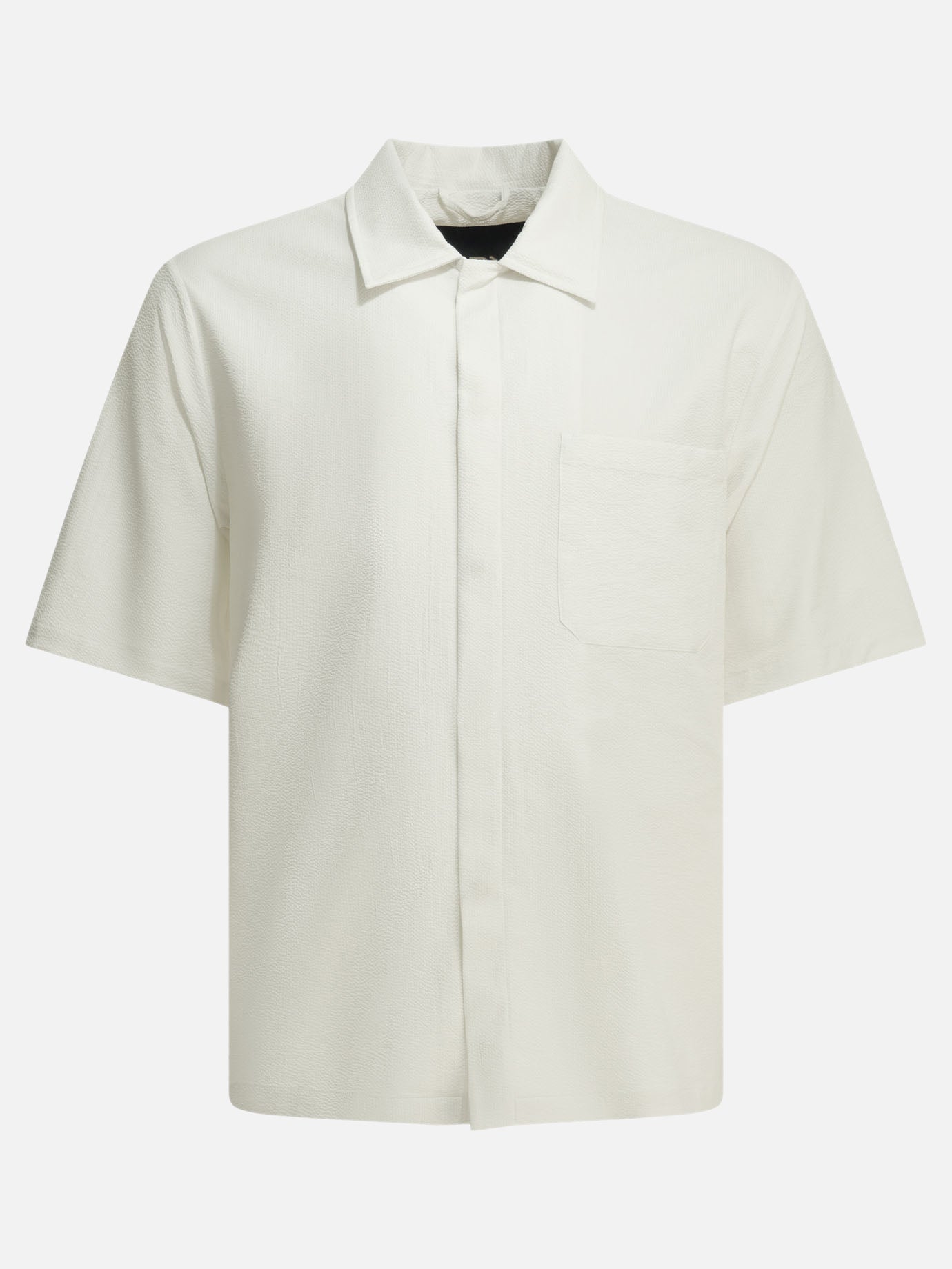 Casual shirts Solid colour  White - Herno Men | PDP | VIETTI Online Store | thumbnail