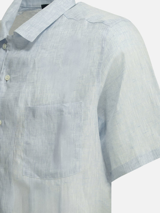 Herno Casual linen shirt Light blue

