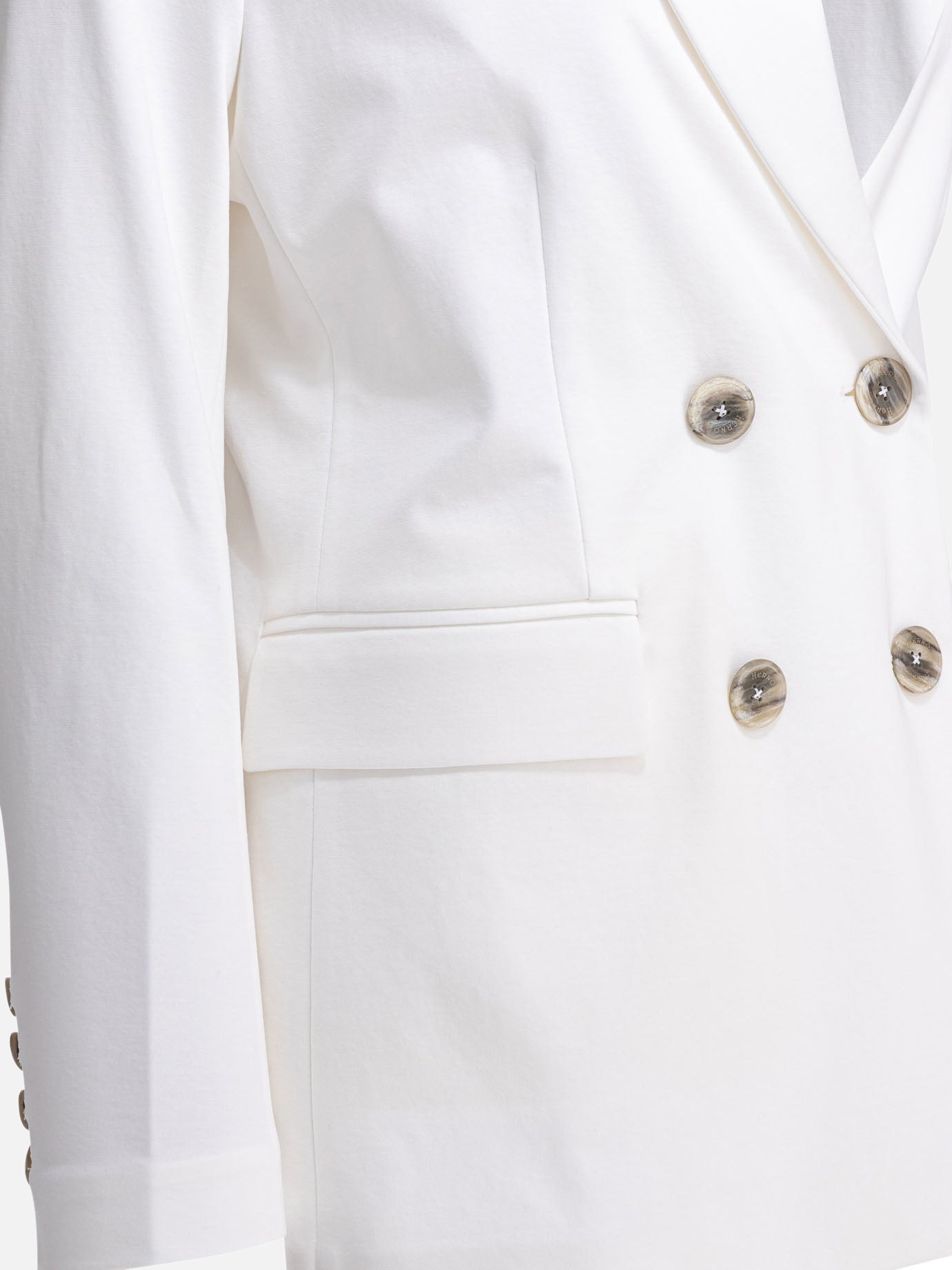 Blazers Solid colour  White - Herno Women | PDP | VIETTI Online Store | thumbnail_4
