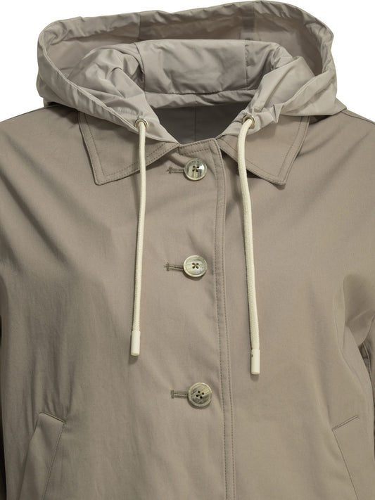 Giacche leggere & Trapuntate Solid colour  Grigio - Herno Donna | PLP | VIETTI Online Store 
