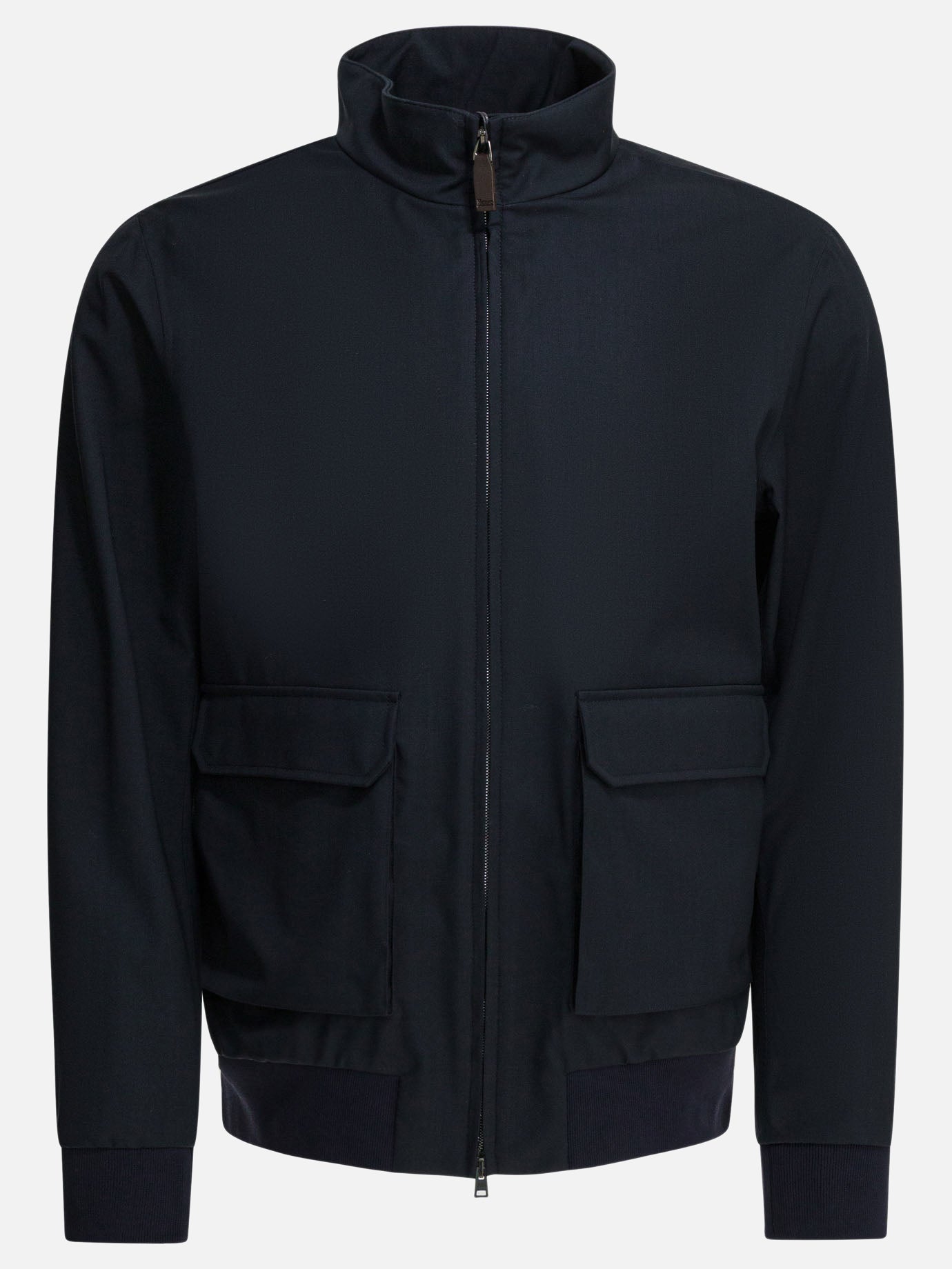 Bomber jackets Solid colour  Blue - Herno Men | PDP | VIETTI Online Store | thumbnail