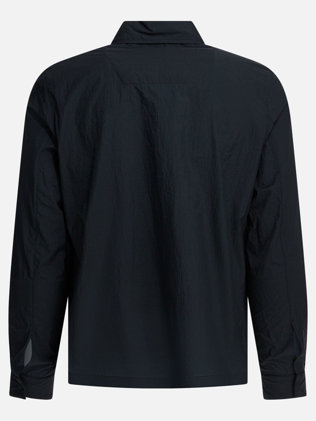 Herno Nylon overshirt jacket Blue