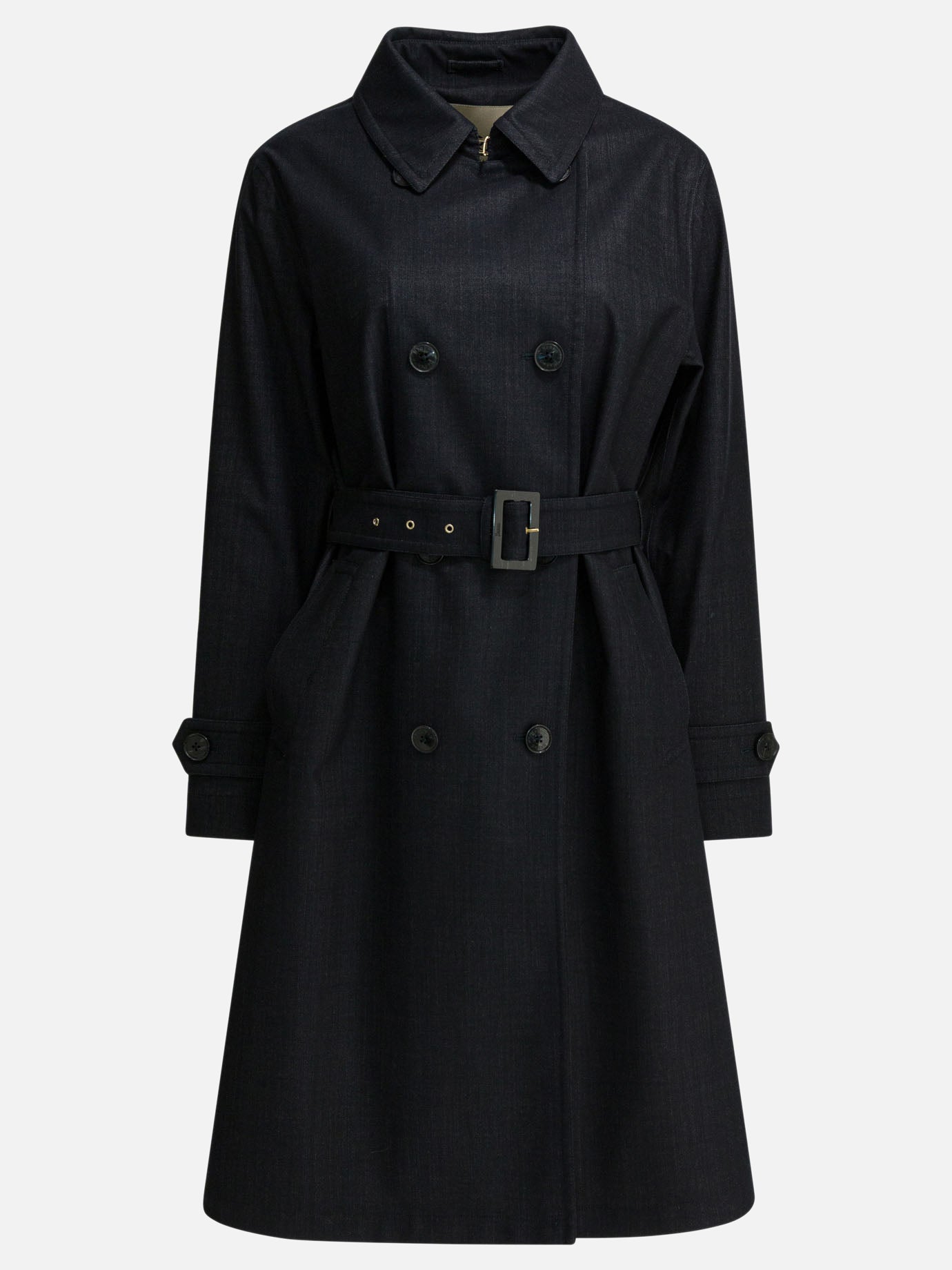 Impermeabili & Trench Solid colour  Blu - Herno Donna | PDP | VIETTI Online Store | thumbnail