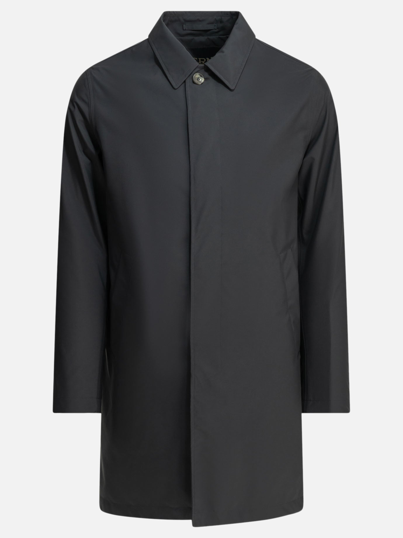 Impermeabili & Trench Solid colour  Blu - Herno Uomo | PDP | VIETTI Online Store | thumbnail