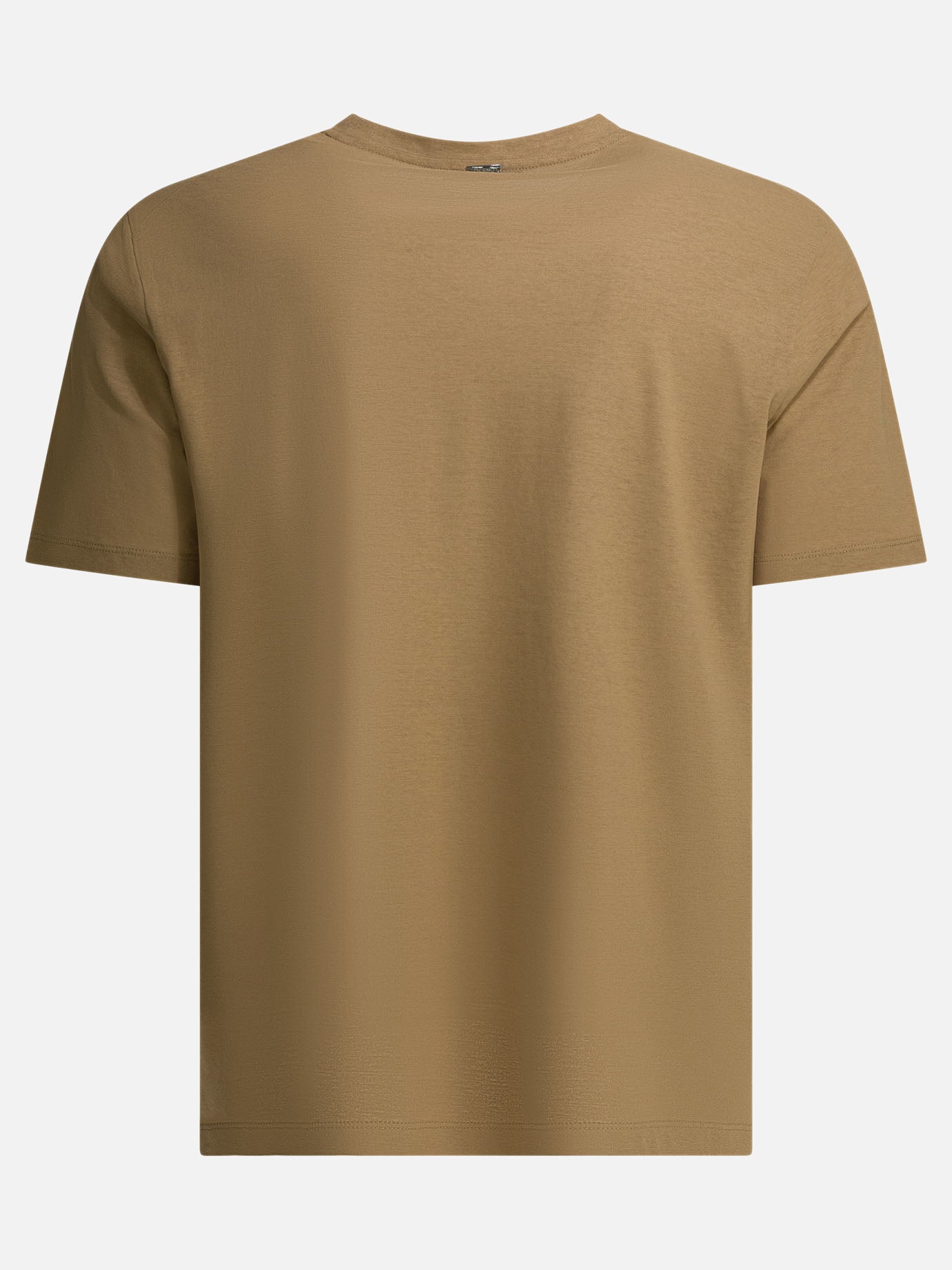 T-shirt girocollo Solid colour  Marrone - Herno Uomo | PDP | VIETTI Online Store | Zoom-Modal_2
