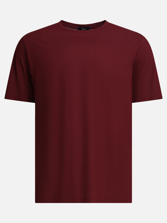T-shirt girocollo Solid colour  Rosso - Herno Uomo | PDP | VIETTI Online Store 

