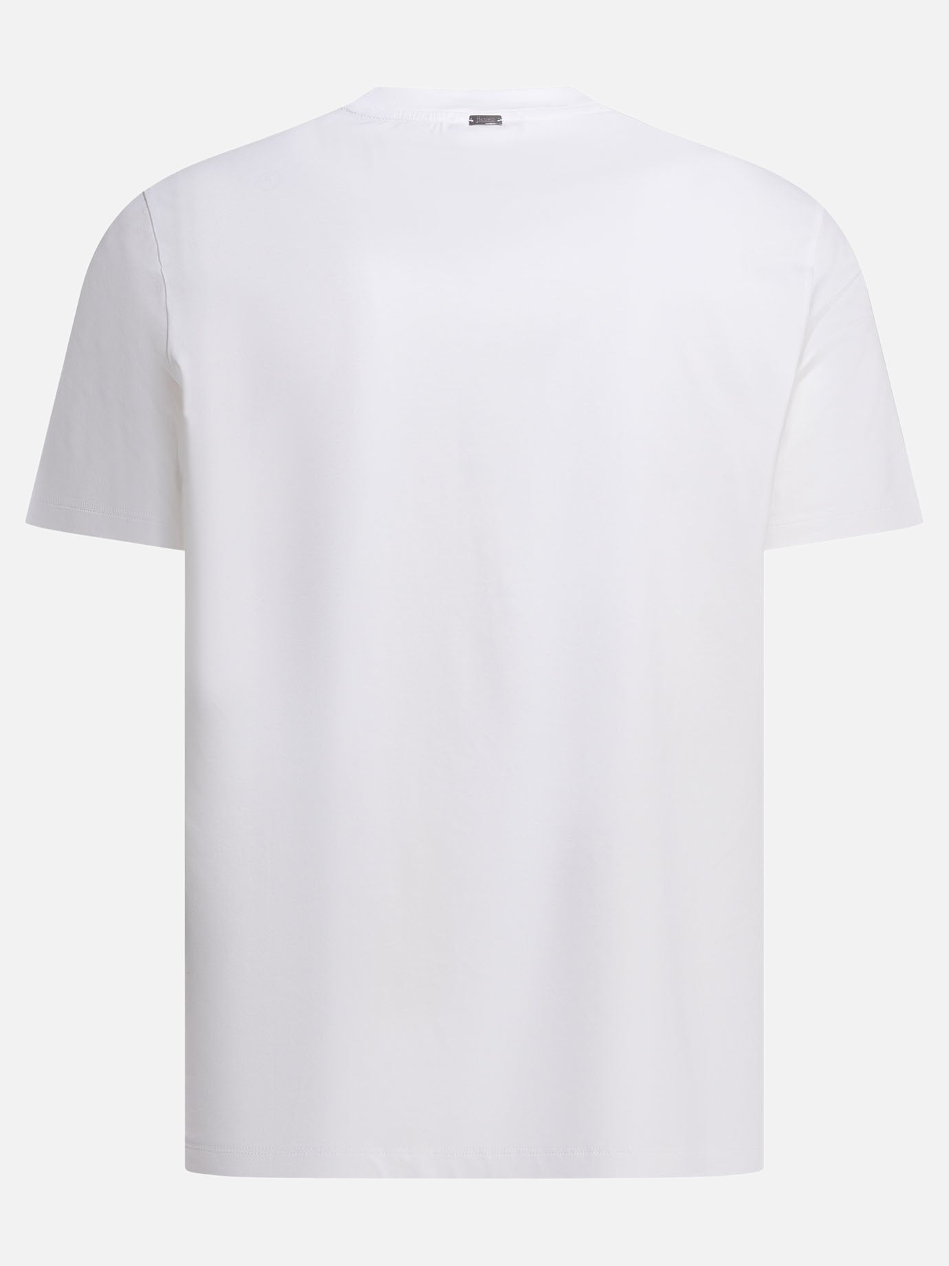 Crewneck t-shirts Solid colour  White - Herno Men | PDP | VIETTI Online Store | Zoom-Modal_2
