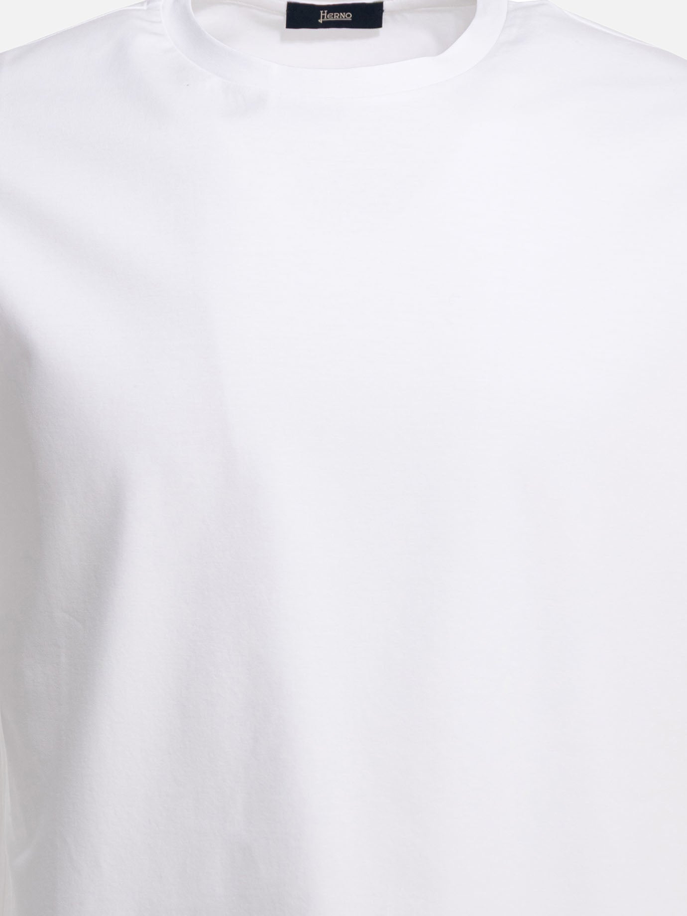 Crewneck t-shirts Solid colour  White - Herno Men | PDP | VIETTI Online Store | thumbnail_3