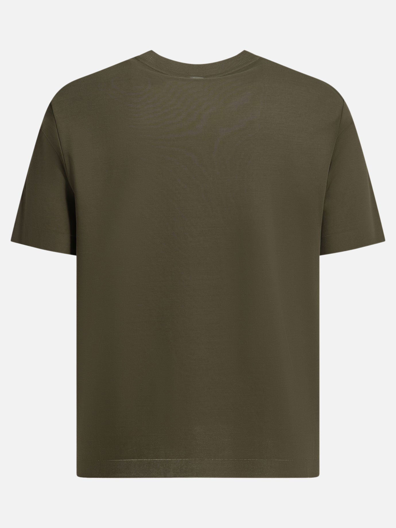 Crewneck t-shirts Solid colour  Green - Herno Men | PDP | VIETTI Online Store | thumbnail_2