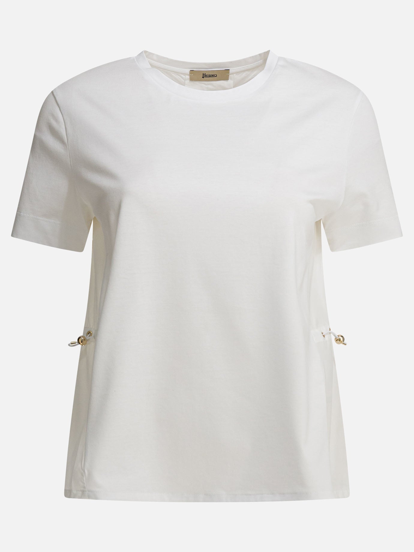 T-shirt girocollo Solid colour  Bianco - Herno Donna | PDP | VIETTI Online Store | Zoom-Modal
