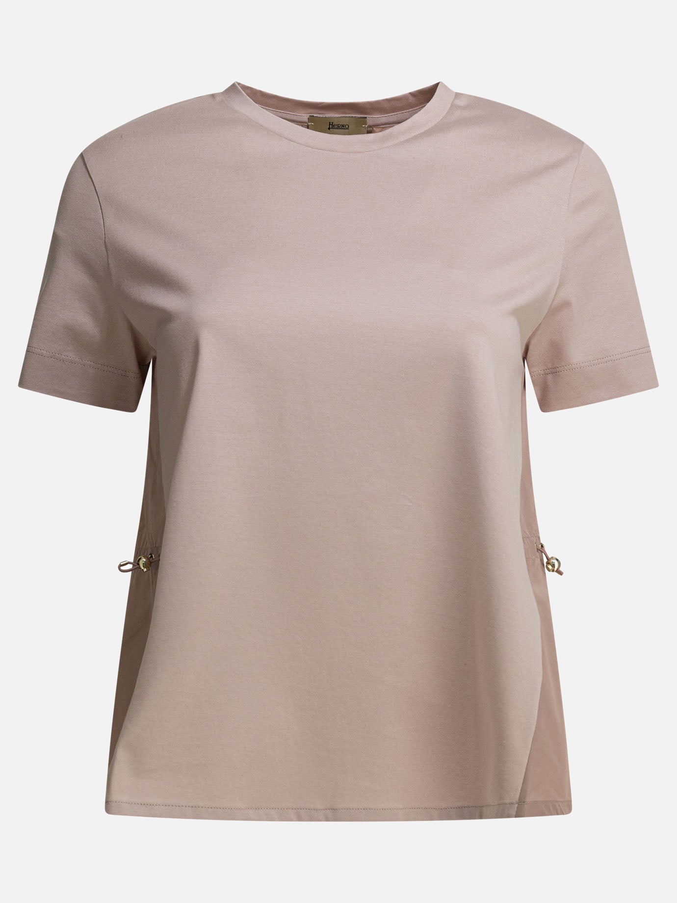T-shirt girocollo Solid colour  Rosa - Herno Donna | PDP | VIETTI Online Store | Zoom-Modal
