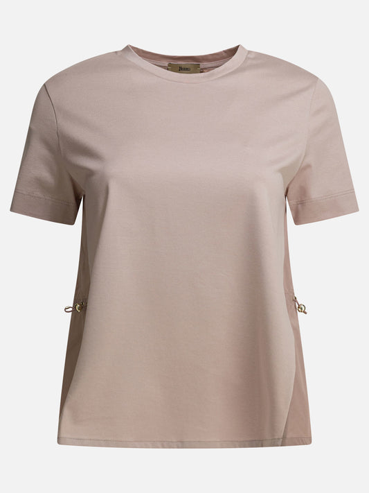 T-shirt girocollo Solid colour  Rosa - Herno Donna | PDP | VIETTI Online Store 
