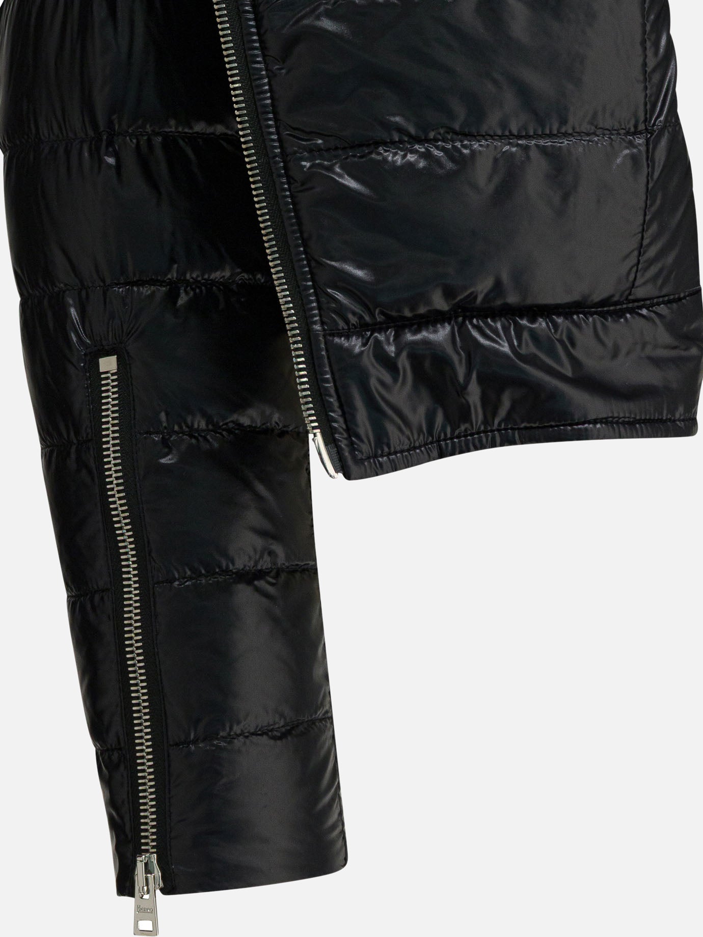 Bomber Solid colour  Nero - Herno Donna | PDP | VIETTI Online Store | thumbnail_4