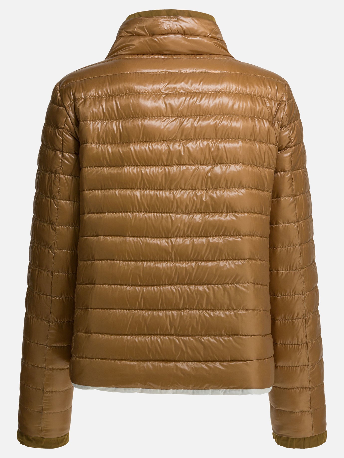 Herno Reversible short down jacket PI002216D White - Women