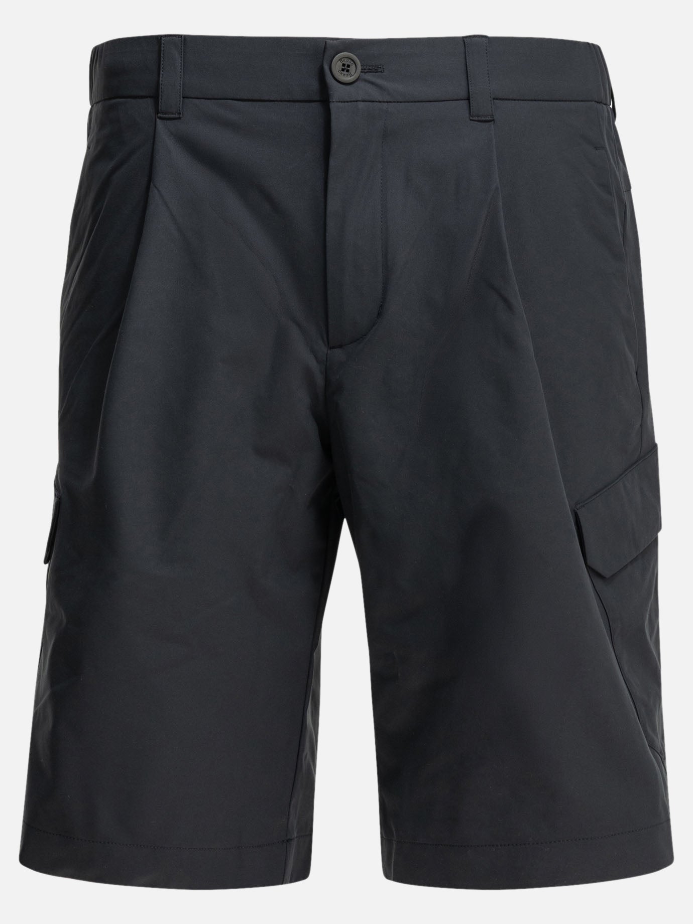 Short cargo Solid colour  Blu - Herno Uomo | PDP | VIETTI Online Store | thumbnail