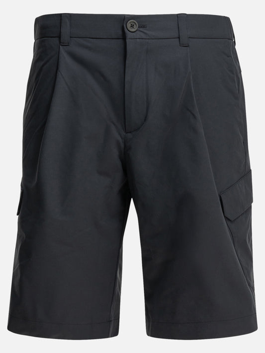 Cargo shorts Solid colour  Blue - Herno Men | PLP | VIETTI Online Store 
