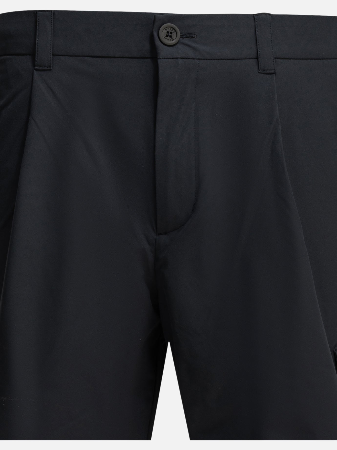 Short cargo Solid colour  Blu - Herno Uomo | PDP | VIETTI Online Store | thumbnail_3