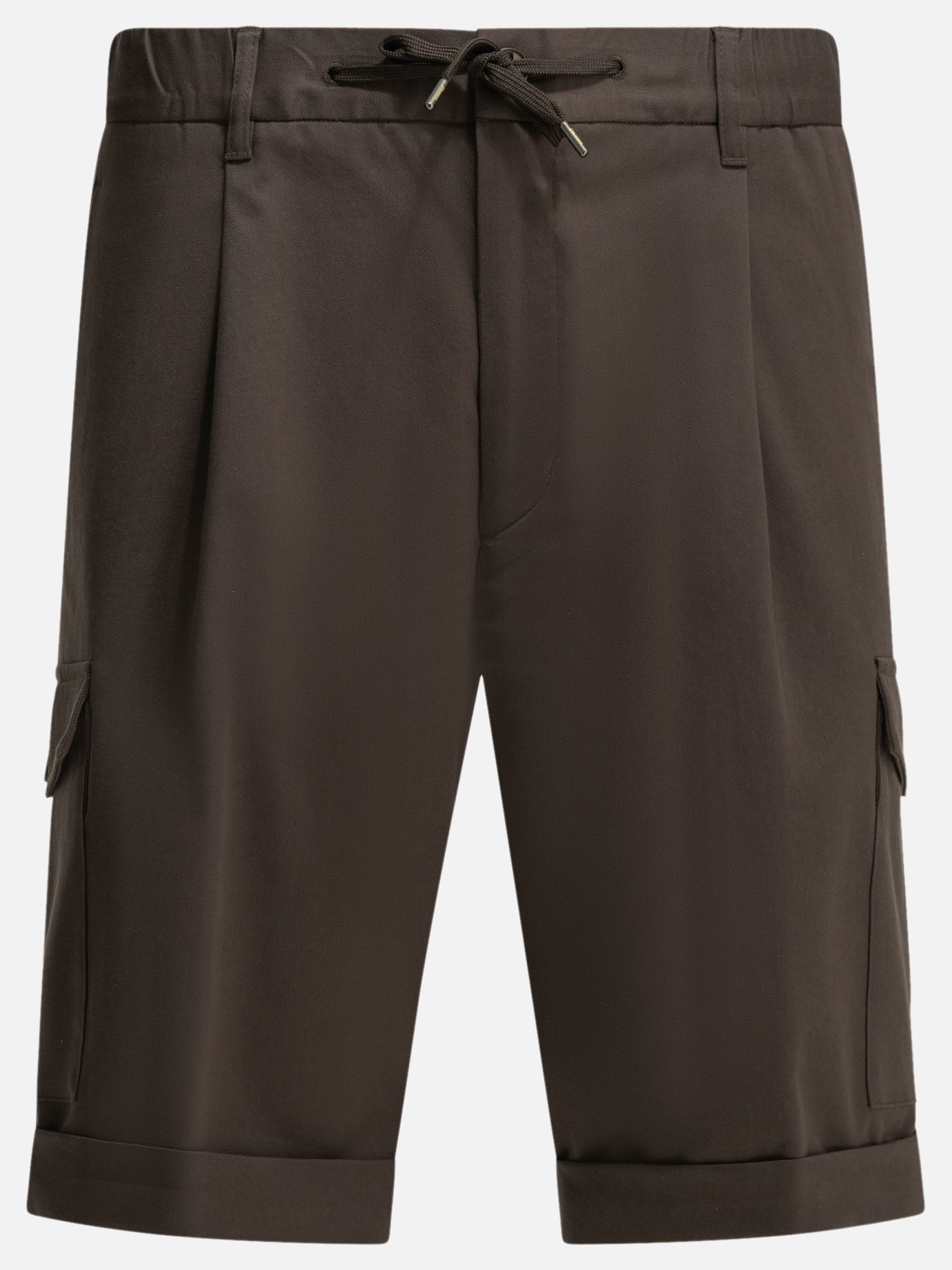 Short cargo Solid colour  Marrone - Herno Uomo | PDP | VIETTI Online Store | Zoom-Modal
