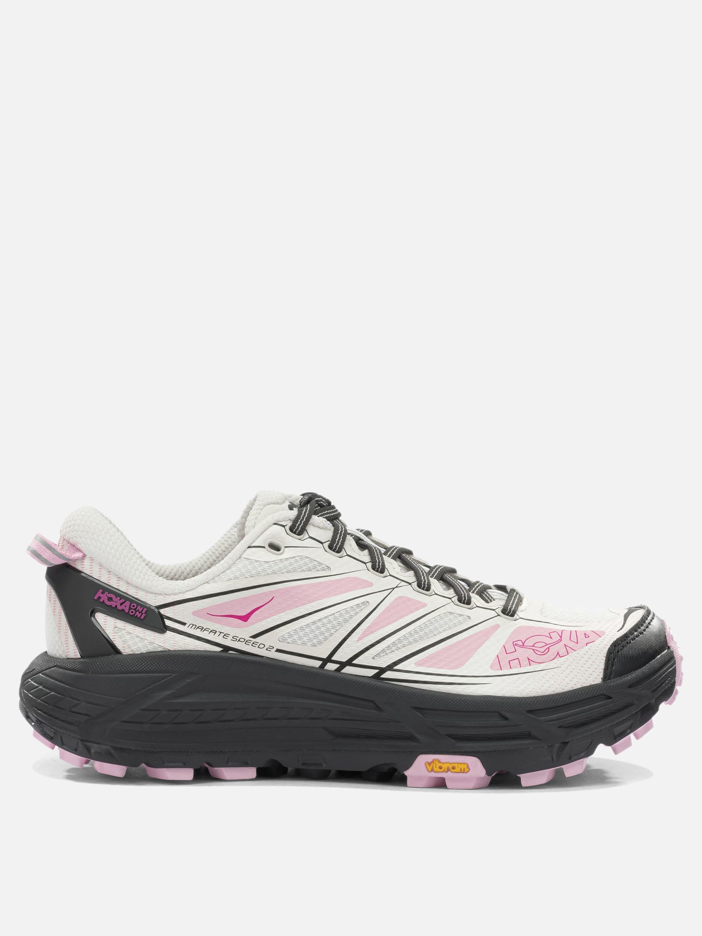 Low top sneakers 100% polyester - 100% rubber  Pink - Hoka Women | PDP | VIETTI Online Store | Zoom-Modal
