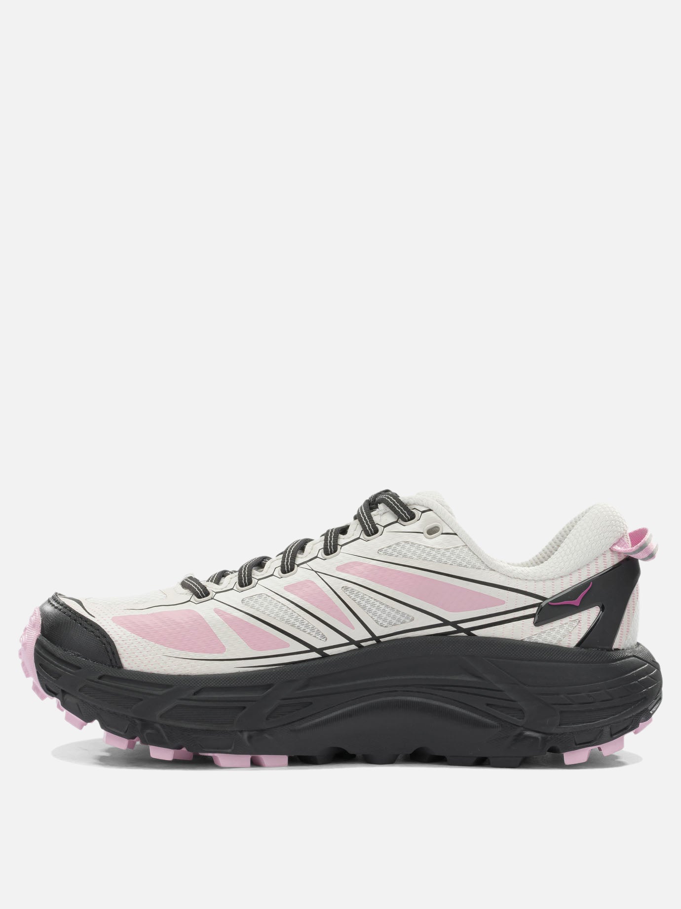 Low top sneakers 100% polyester - 100% rubber  Pink - Hoka Women | PDP | VIETTI Online Store | thumbnail_3