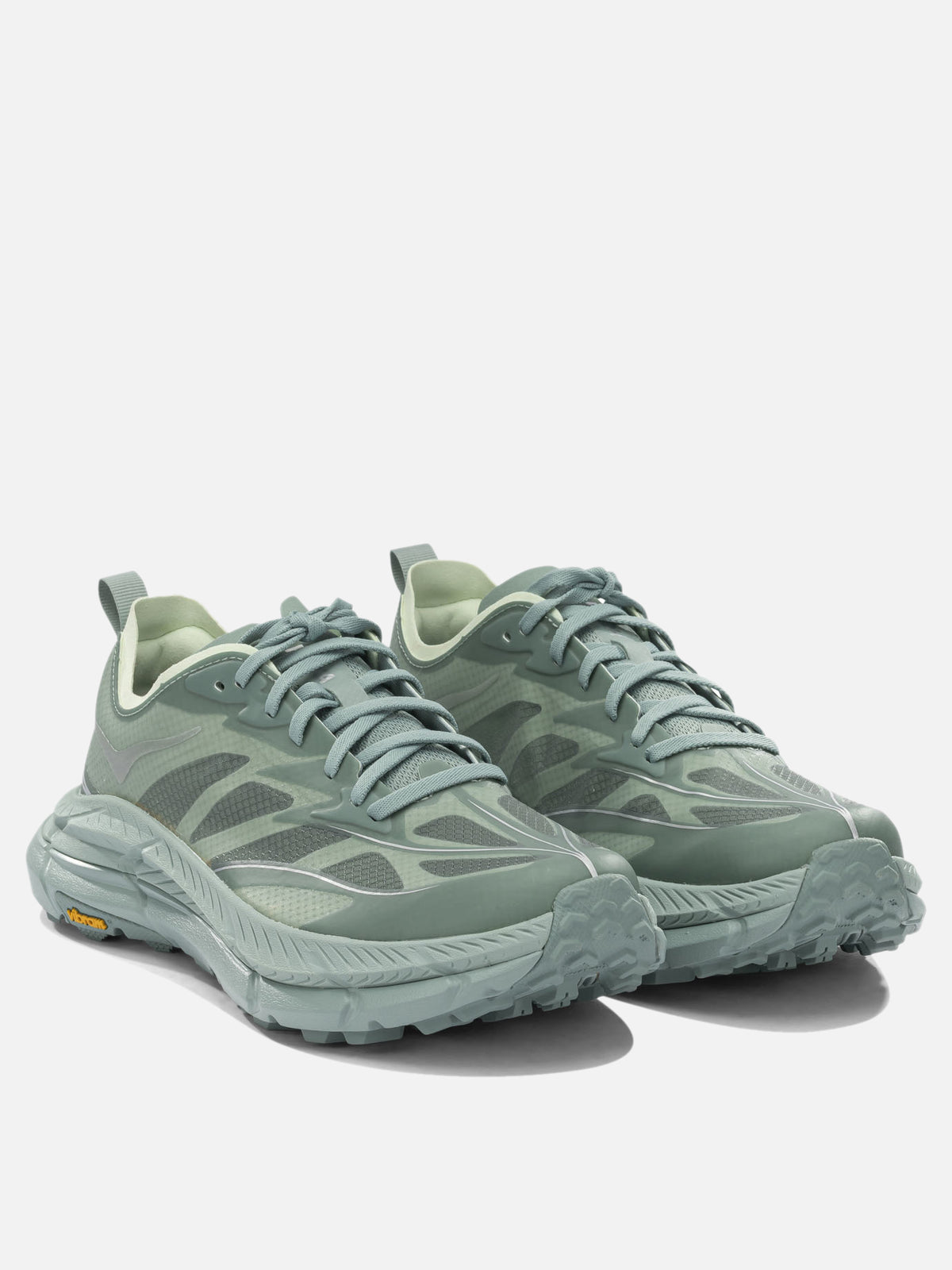 Hoka "Mafate Speed 4 Lite" Low-top sneakers Green
