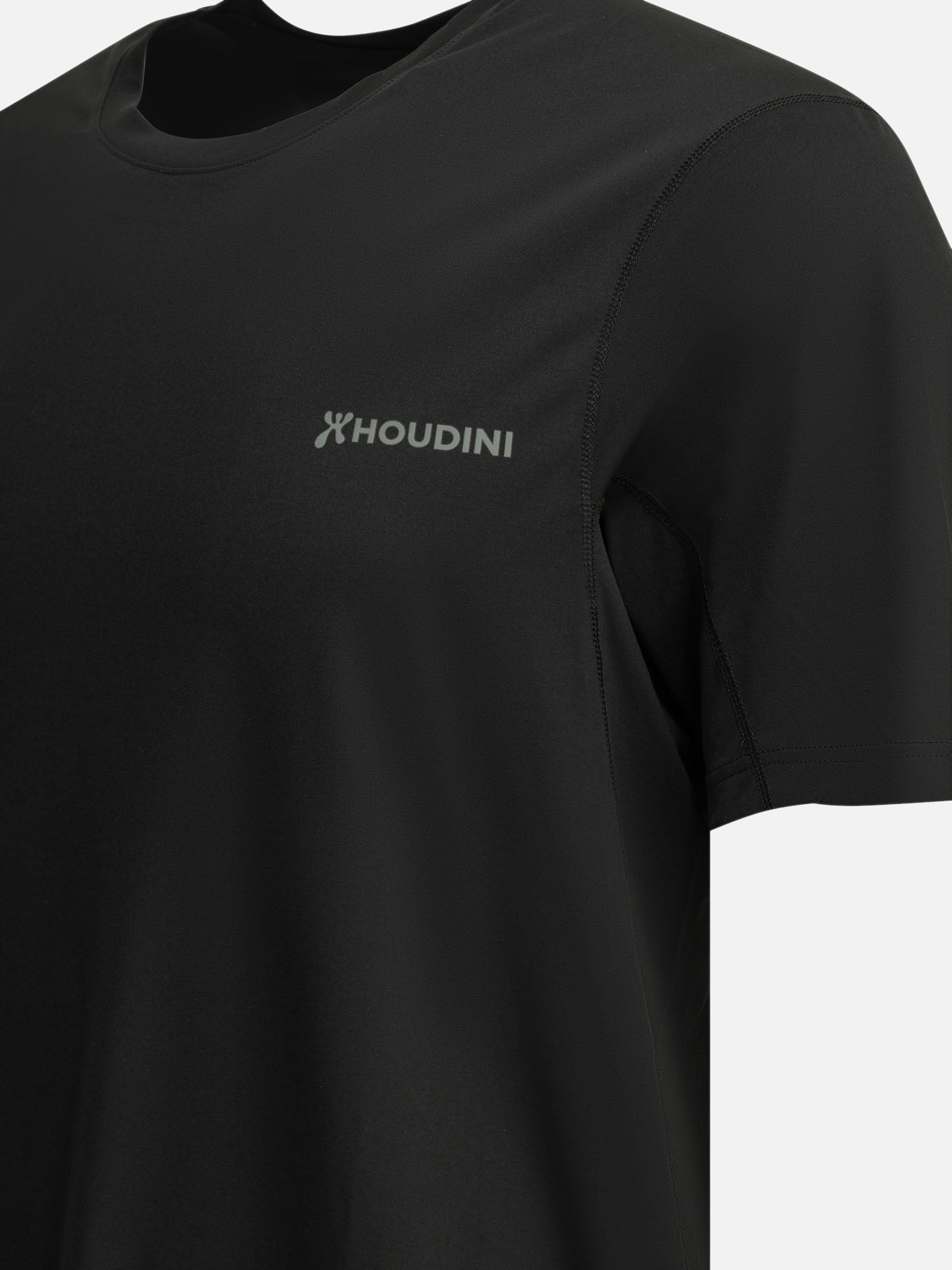 T-shirt girocollo Logo  Nero - Houdini Sportswear Uomo | PDP | VIETTI Online Store | Zoom-Modal_4
