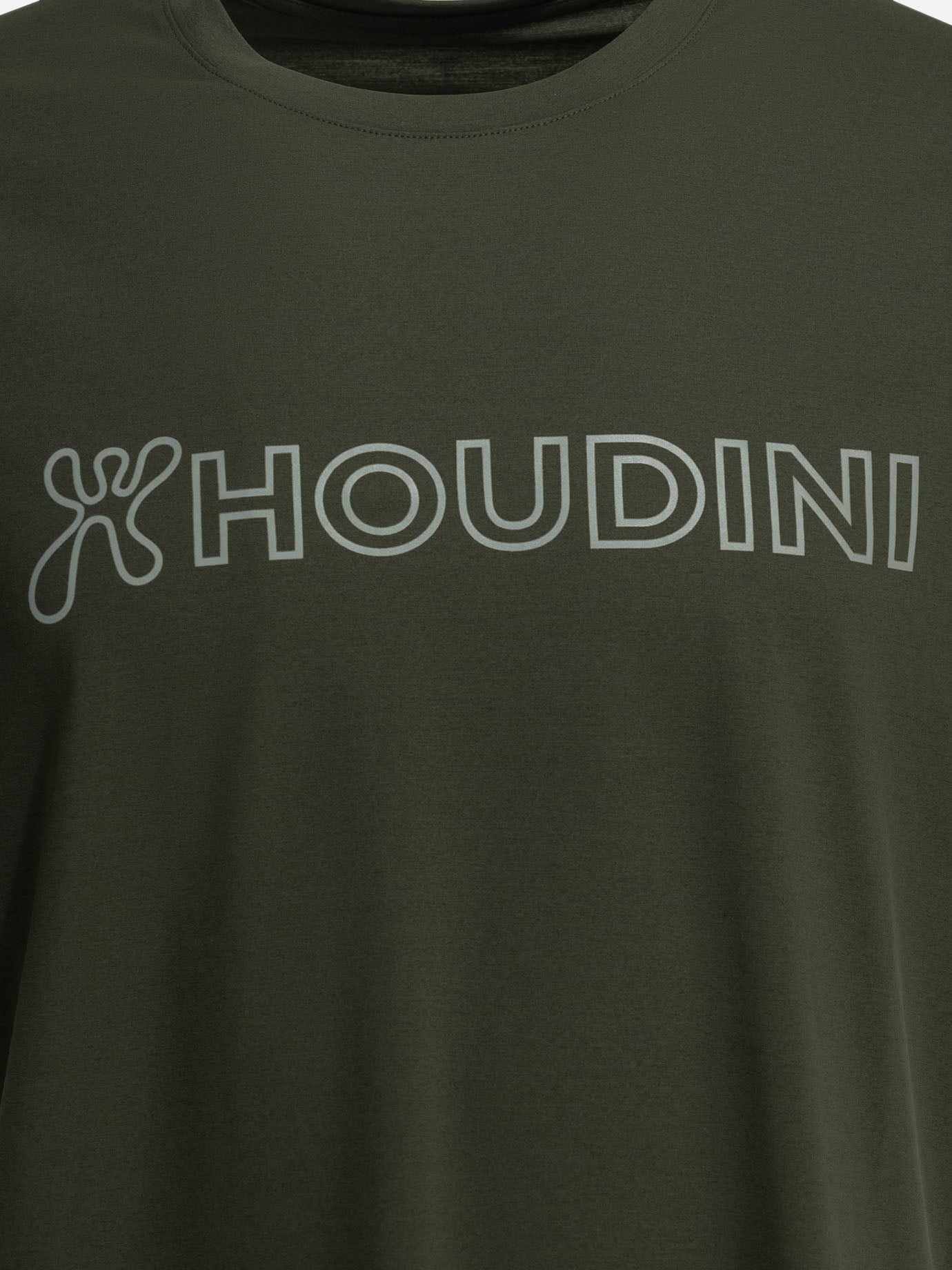 T-shirt girocollo Logo  Verde - Houdini Sportswear Uomo | PDP | VIETTI Online Store | thumbnail_3