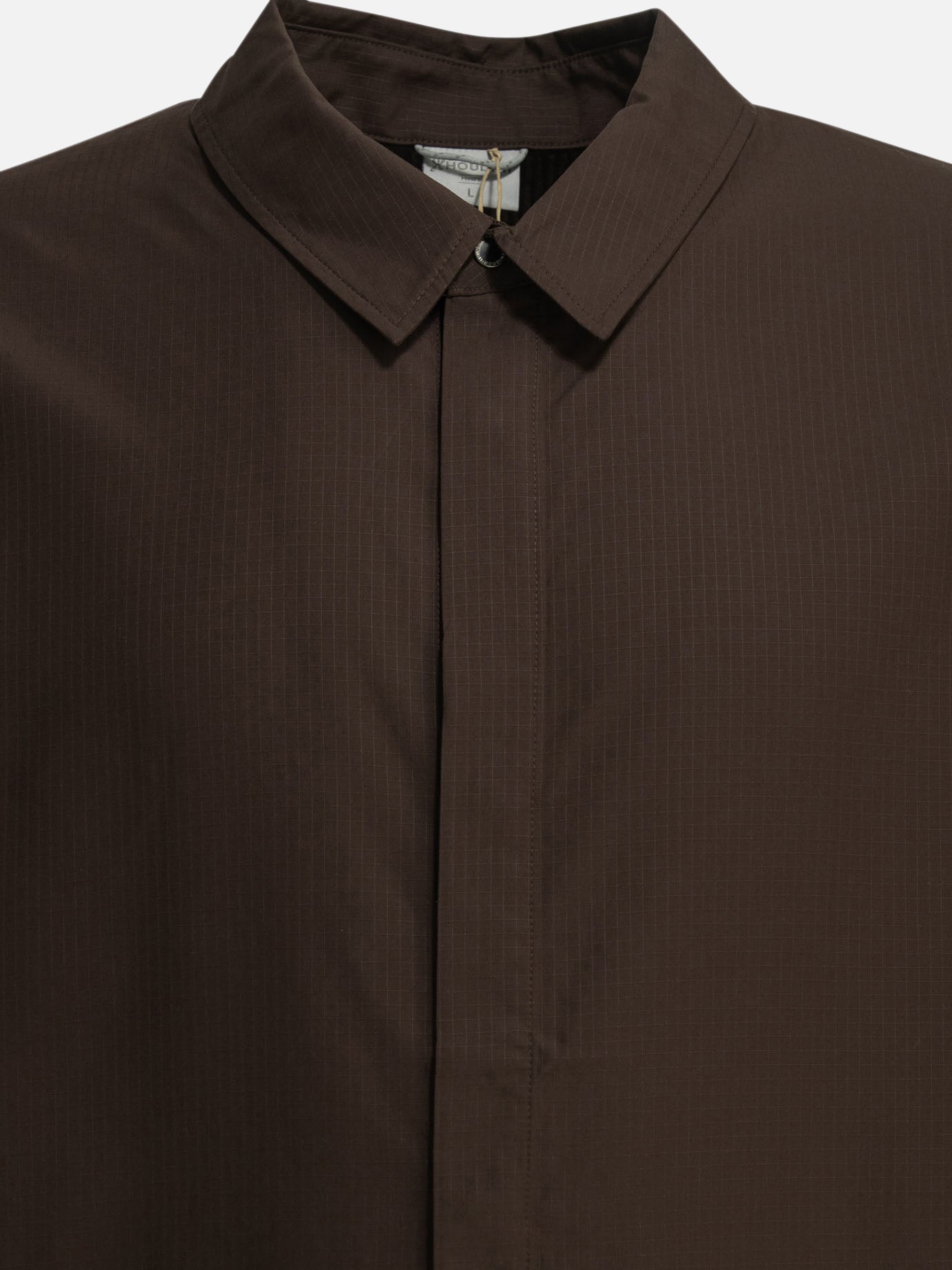Overshirt jackets Solid colour  Brown - Houdini Sportswear Men | PDP | VIETTI Online Store | Zoom-Modal_3
