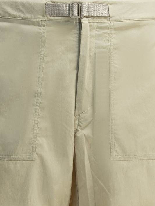 Houdini Sportswear "Liquid Chore" technical shorts Beige

