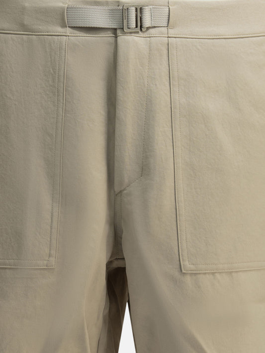Houdini Sportswear "Corespun Chore" technical shorts Beige

