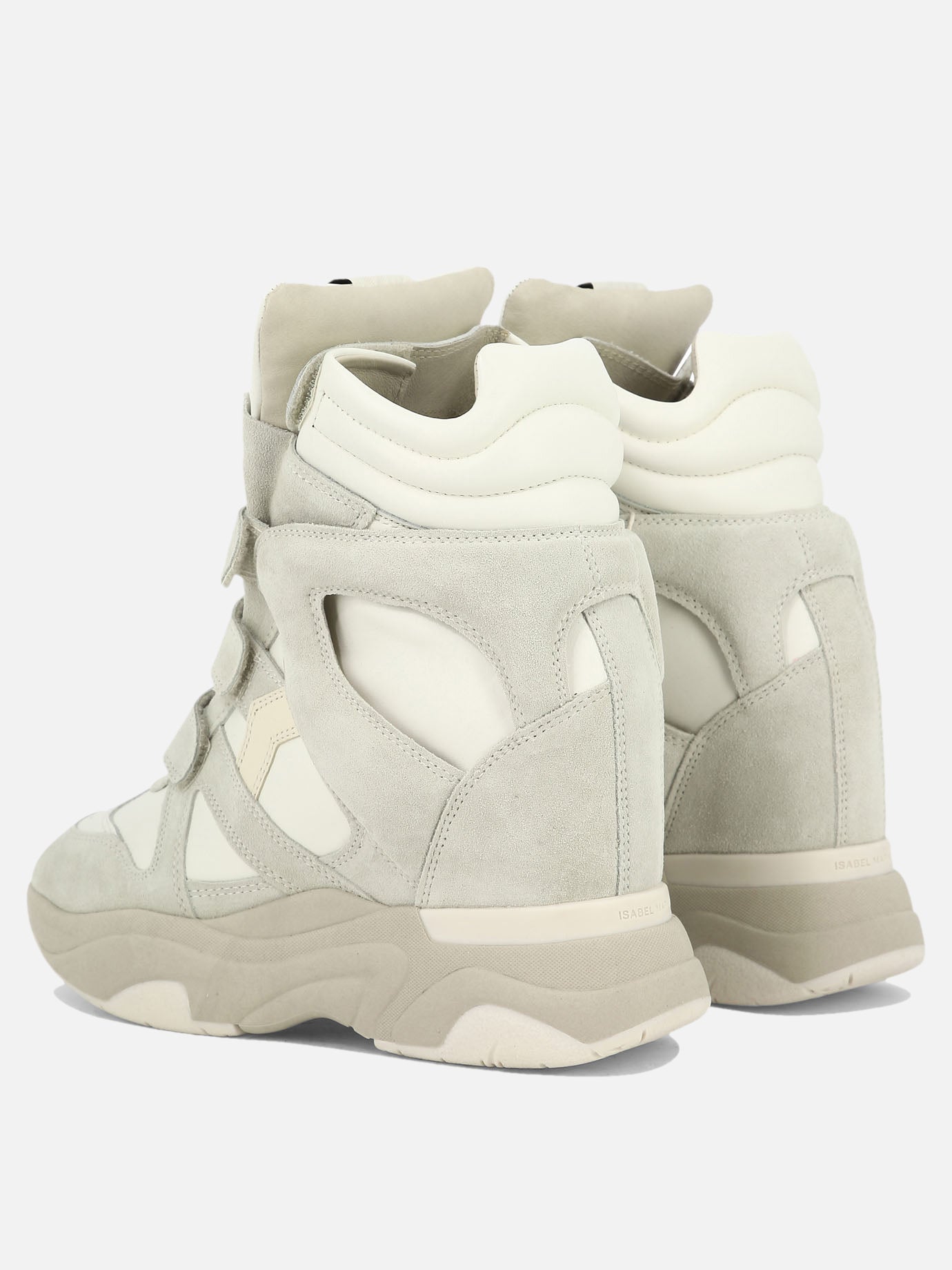 High top sneakers 100% calf leather - 100% rubber  White - Isabel Marant Women | PDP | VIETTI Online Store | Zoom-Modal_4
