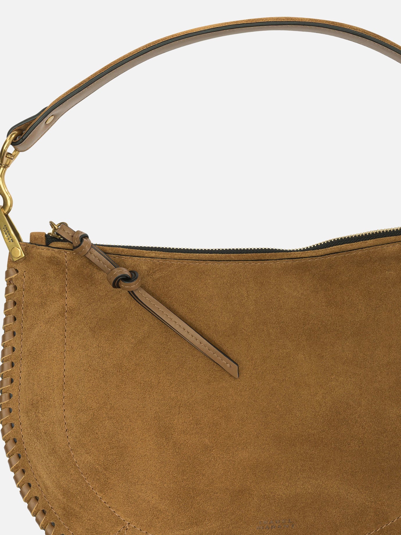Small bags 100% calf leather - Secondary fabric: 100% cow leather - Other fabric: 100% cotton  Brown - Isabel Marant Women | PDP | VIETTI Online Store | thumbnail_4