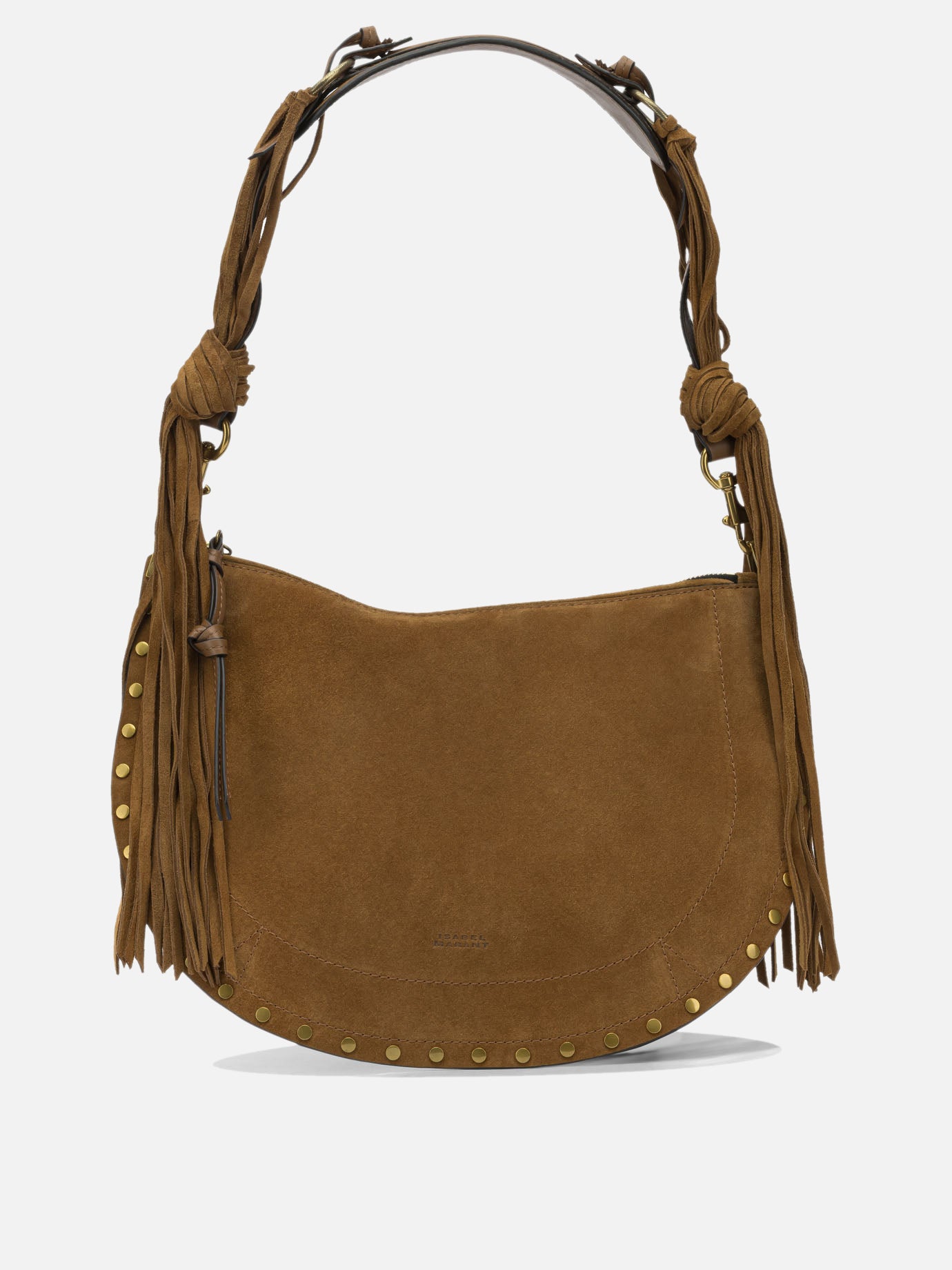 Medium bags 100% calf leather - Secondary fabric: 100% cow leather - Other fabric: 100% cotton  Brown - Isabel Marant Women | PDP | VIETTI Online Store | thumbnail