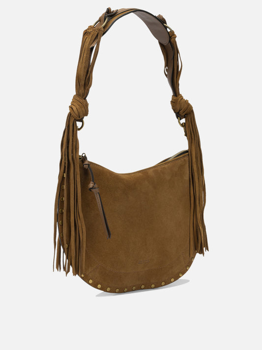 Medium bags 100% calf leather - Secondary fabric: 100% cow leather - Other fabric: 100% cotton  Brown - Isabel Marant Women | PLP | VIETTI Online Store | 2
